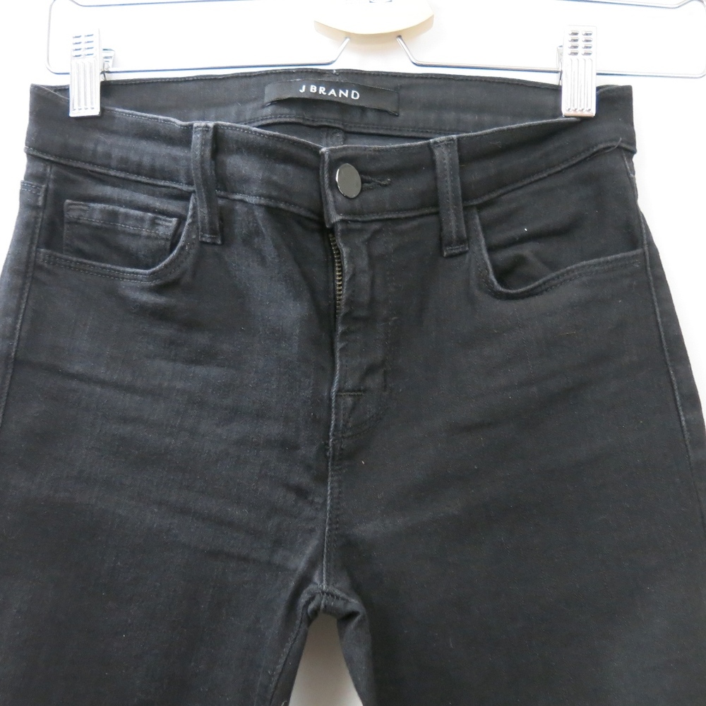 J Brand Skinny Leg Vanity Black Jeans Size 25
